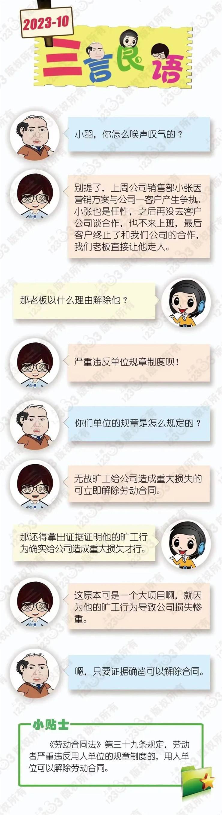 【知识】劳动者严重违反用人单位规章制度，可以解除劳动合同吗？