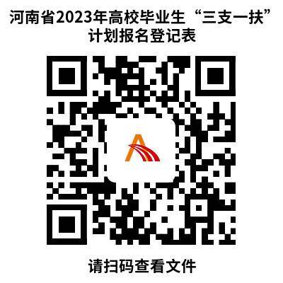 【特别关注】河南省2023年高校毕业生“三支一扶” 计划招募公告